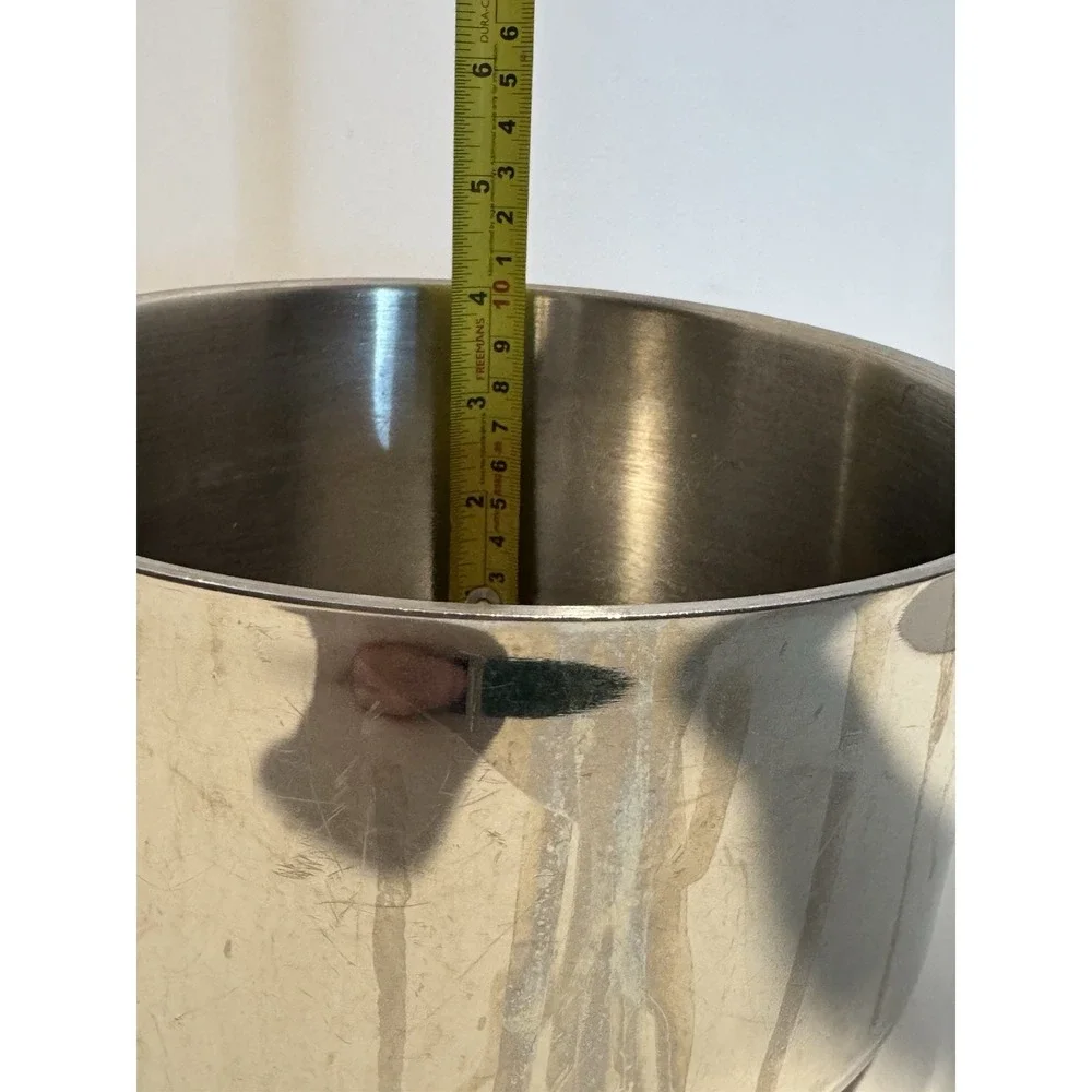 Crofton Stainless Steel Saucepan Pot Copper Bottom 7.5